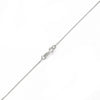 Load image into Gallery viewer, 10K WHITE GOLD DC ROLO  023 GAUGE 28&quot; CHAIN NECKLACE (AVAILABLE IN LENGTHS 7&quot; - 30&quot;)
