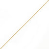 Load image into Gallery viewer, 10K YELLOW GOLD DC ROLO  023 GAUGE 24&quot; CHAIN NECKLACE (AVAILABLE IN LENGTHS 7&quot; - 30&quot;)
