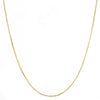 Load image into Gallery viewer, 14K YELLOW GOLD DC ROLO  023 GAUGE 16&quot; CHAIN NECKLACE (AVAILABLE IN LENGTHS 7&quot; - 30&quot;)
