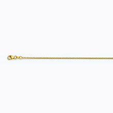 Load image into Gallery viewer, 10K YELLOW GOLD BOX 078 GAUGE 22&quot; CHAIN NECKLACE (AVAILABLE IN LENGTHS 7&quot; - 30&quot;)
