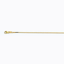 Load image into Gallery viewer, 14K YELLOW GOLD BOX 068 GAUGE 16&quot; CHAIN NECKLACE (AVAILABLE IN LENGTHS 7&quot; - 30&quot;)
