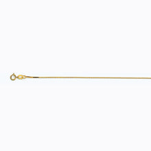 Load image into Gallery viewer, 14K YELLOW GOLD BOX 050 GAUGE 16&quot; CHAIN NECKLACE (AVAILABLE IN LENGTHS 7&quot; - 30&quot;)
