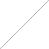 Load image into Gallery viewer, 14K WHITE GOLD BOX 050 GAUGE 18&quot; CHAIN NECKLACE (AVAILABLE IN LENGTHS 7&quot; - 30&quot;)
