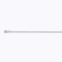 Load image into Gallery viewer, 14K WHITE GOLD BOX 078 GAUGE 18&quot; CHAIN NECKLACE (AVAILABLE IN LENGTHS 7&quot; - 30&quot;)
