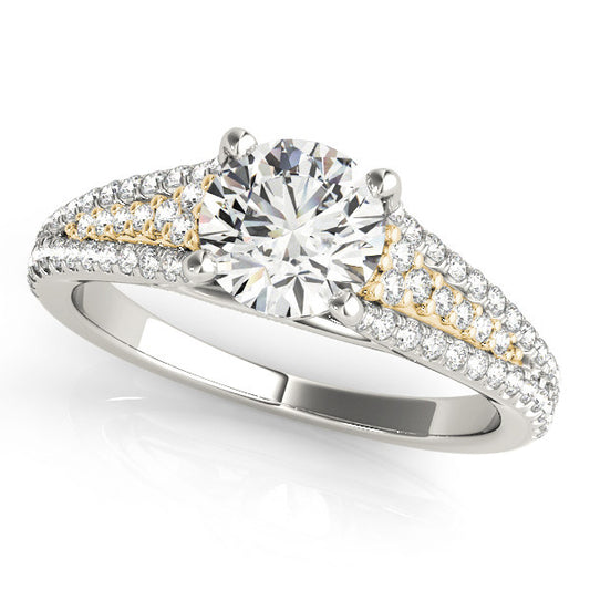 Round Engagement Ring M50954-E-3/4
