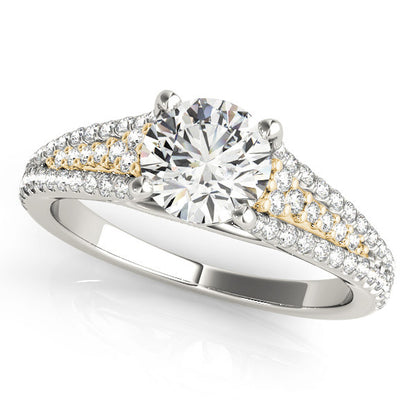 Round Engagement Ring M50954-E-3/4