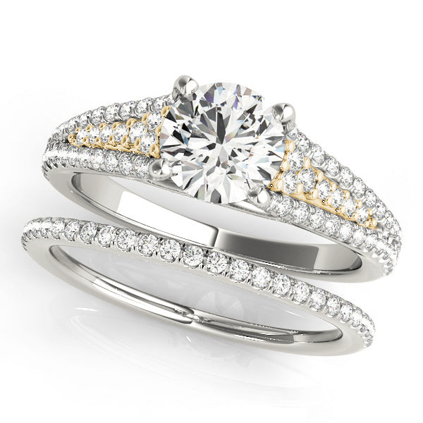 Round Engagement Ring M50954-E-1/2