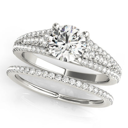 Round Engagement Ring M50954-E-3/4