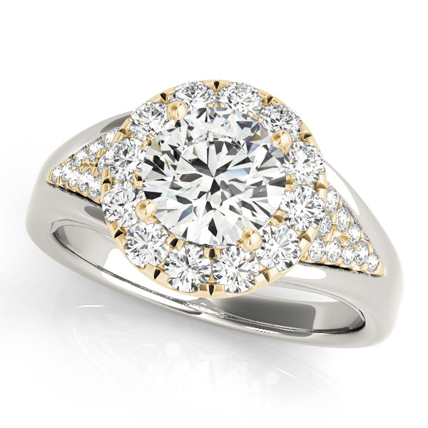 Round Engagement Ring M50955-E-1/2