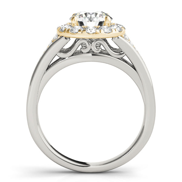 Round Engagement Ring M50955-E-3/4