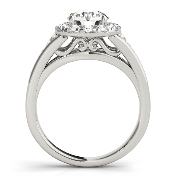 Round Engagement Ring M50955-E-1/2
