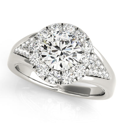 Round Engagement Ring M50955-E-3/4