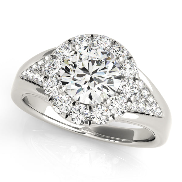 Round Engagement Ring M50955-E-11/2