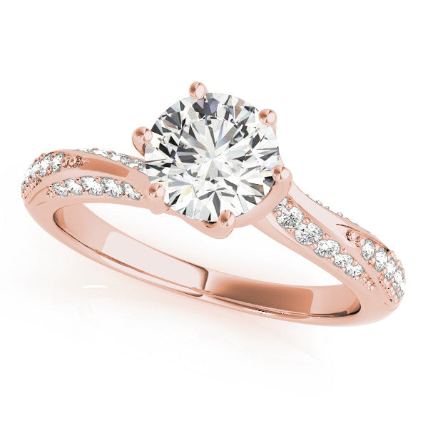 Round Engagement Ring M50962-E-3/4