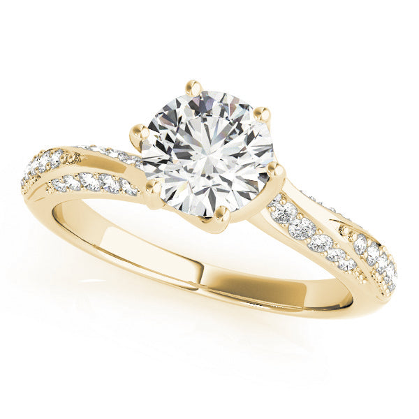 Round Engagement Ring M50962-E-11/2