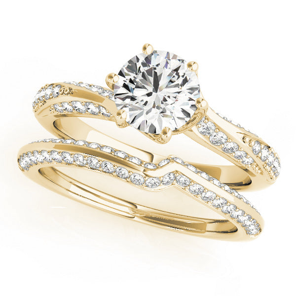 Round Engagement Ring M50962-E-11/2