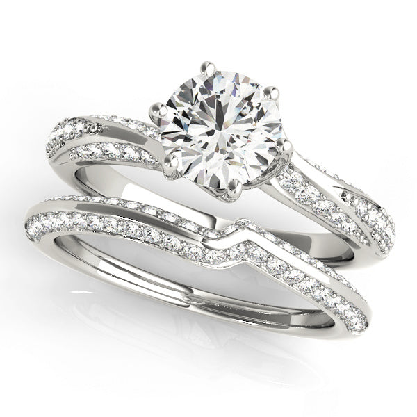 Round Engagement Ring M50962-E-3/4