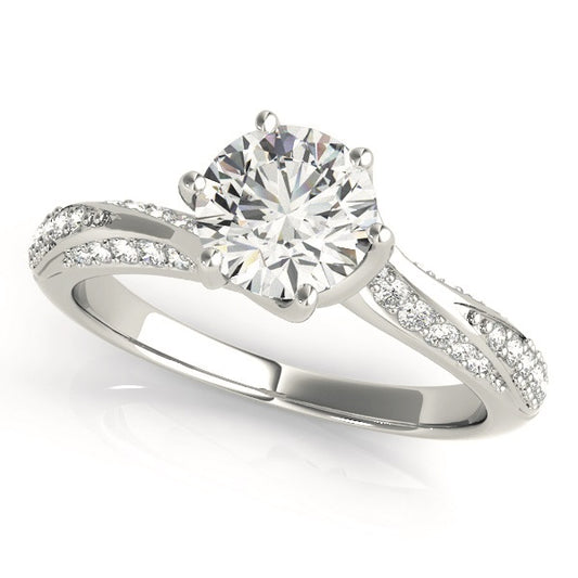 Round Engagement Ring M50962-E-11/2