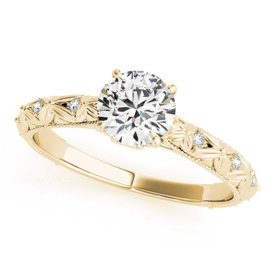 Round Engagement Ring M50963-E