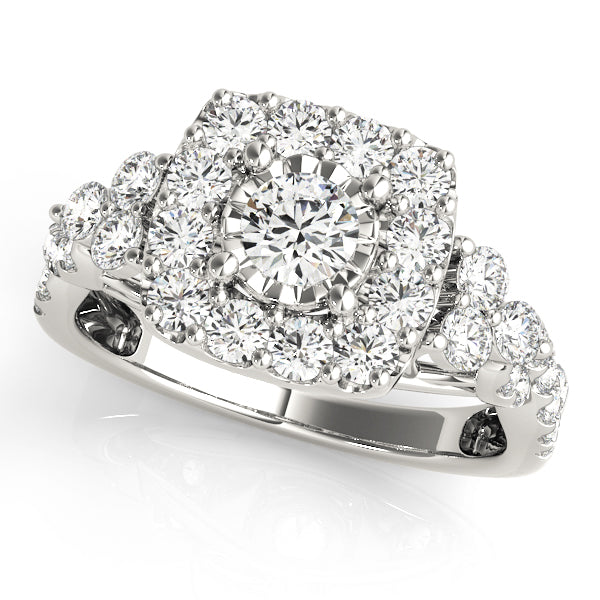 Round Engagement Ring M50990-E