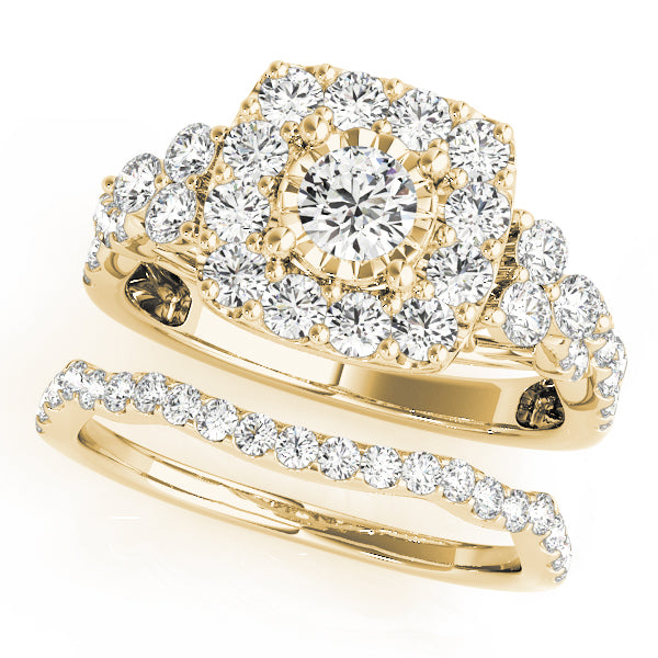 Round Engagement Ring M50990-E