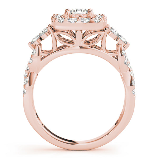 Round Engagement Ring M50990-E