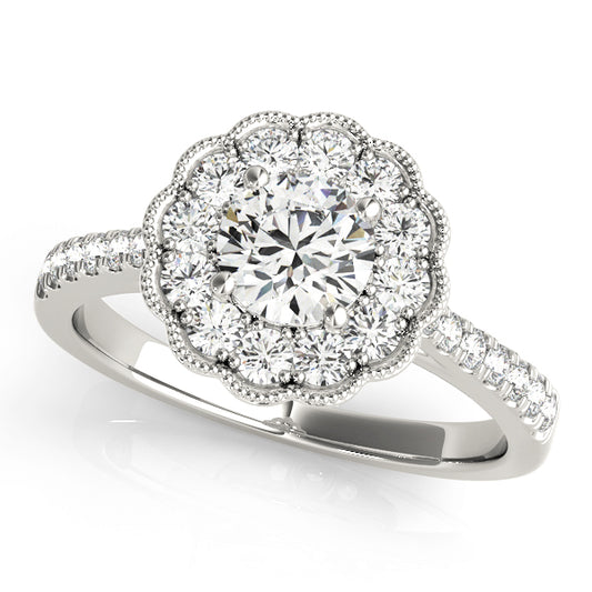 Round Engagement Ring M50999-E