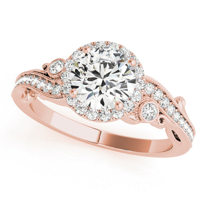 Round Engagement Ring M51000-E-1/4