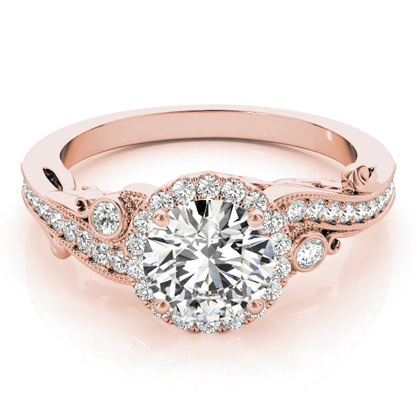 Round Engagement Ring M51000-E-3/4
