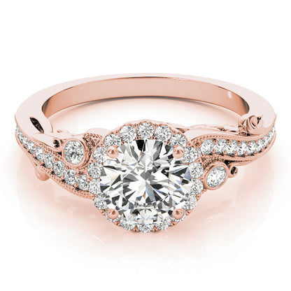 Round Engagement Ring M51000-E-2