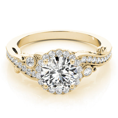 Round Engagement Ring M51000-E-1/4