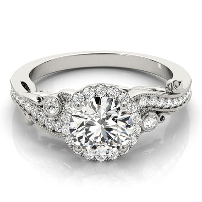 Round Engagement Ring M51000-E-11/2