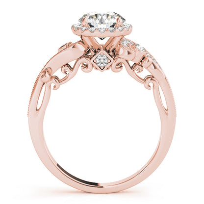 Round Engagement Ring M51000-E-1/3