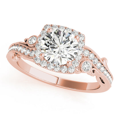 Round Engagement Ring M51001-E-1/4