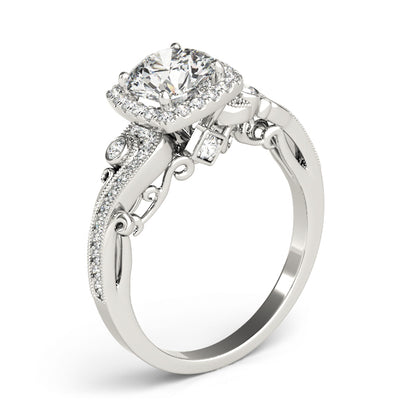 Round Engagement Ring M51001-E-11/2