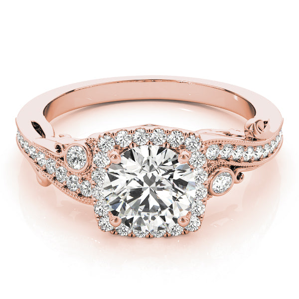 Round Engagement Ring M51001-E-3/4
