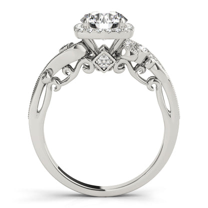 Round Engagement Ring M51001-E-2