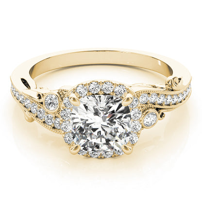 Cushion Engagement Ring M51005-E-6.5