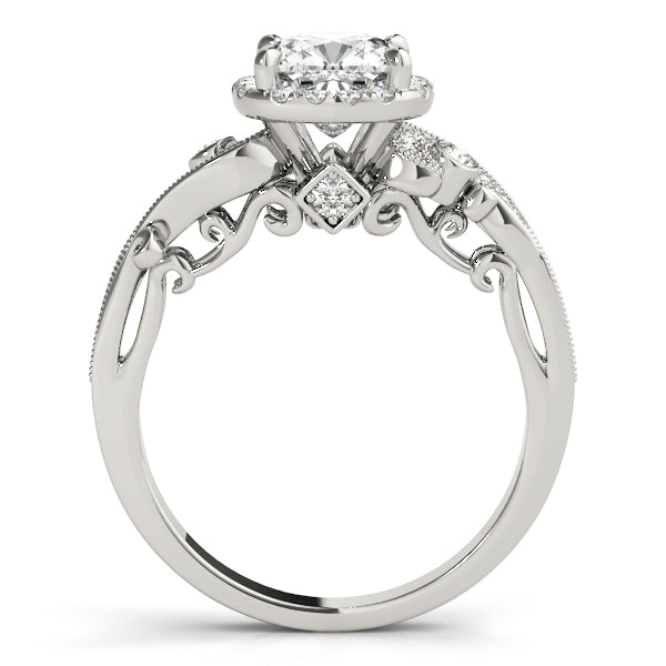 Cushion Engagement Ring M51005-E-6
