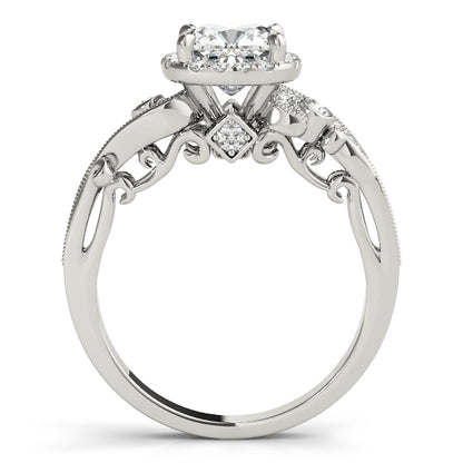 Cushion Engagement Ring M51005-E-6.5