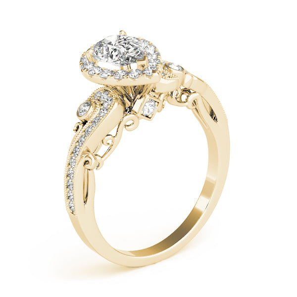 Pear Engagement Ring M51006-E-7X5