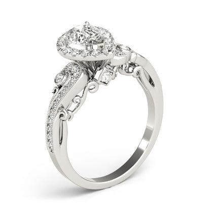 Pear Engagement Ring M51006-E-9.5X6.5