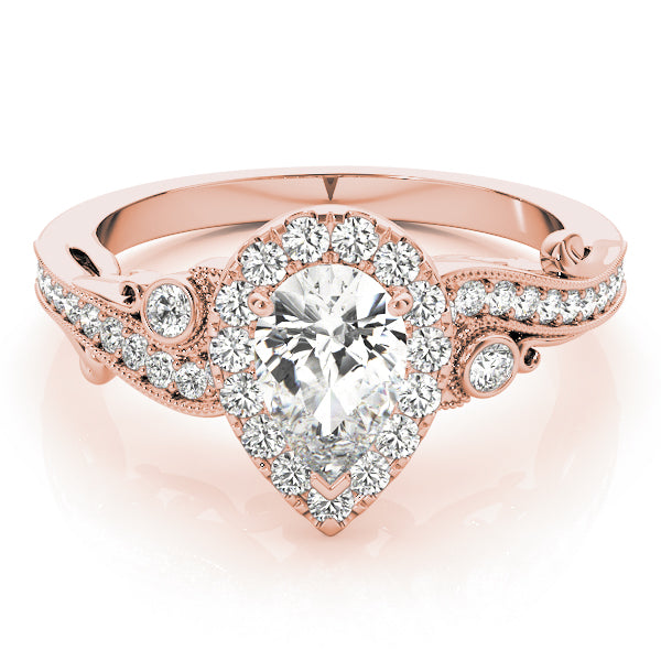 Pear Engagement Ring M51006-E-9.5X6.5