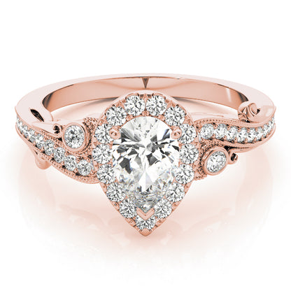 Pear Engagement Ring M51006-E-9.5X6.5