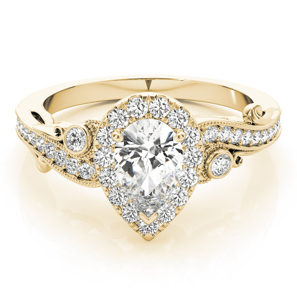 Pear Engagement Ring M51006-E-9X6
