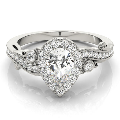 Pear Engagement Ring M51006-E-9.5X6.5