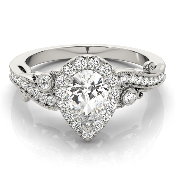 Pear Engagement Ring M51006-E-9X6