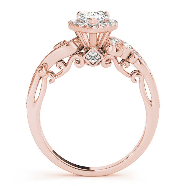 Pear Engagement Ring M51006-E-9.5X6.5