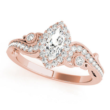 Marquise Engagement Ring M51007-E-7X3.5