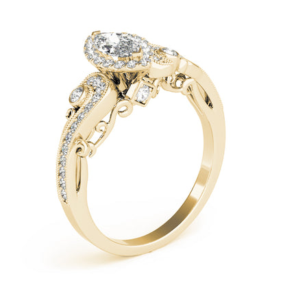 Marquise Engagement Ring M51007-E-7X3.5